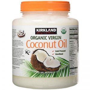 Kirkland Organic Cold Pressed Virgin Coconut Oil  有機 冷壓初榨椰子油 84oz / 2.48L