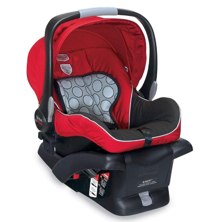 Britax B Safe Infant Car Seat Red 嬰, Britax Infant Car Seat Insert Replacement