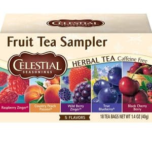 Celestial Seasonings Fruit Tea Sampler Herbal Tea 天然水果草本茶 18包