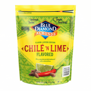 Blue Diamond Almonds Chile 'n Lime 藍鑽石 智利辣椒青檸味杏仁 45oz / 1.3kg