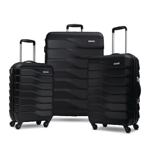 American Tourister XION DLX Hardside Spinner Luggage 3-Piece Set - Black 美國旅行者旅行喼 3件套裝 (硬面-黑色)